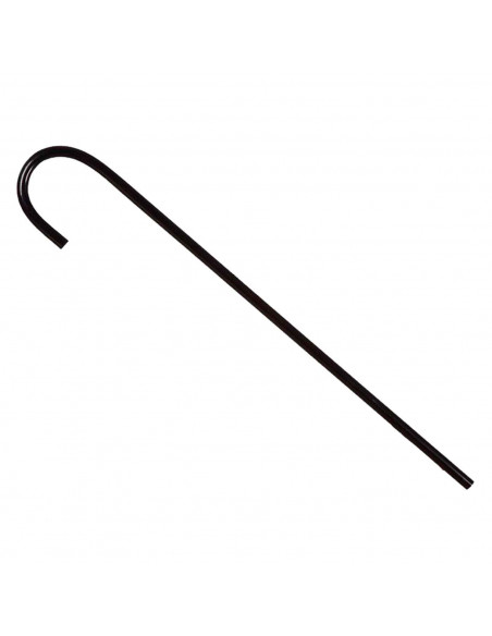 Tradineur - Bastón charlot de 80 cm - Apto para jóvenes y adulto - Complementos para carnaval, halloween y celebraciones - Color