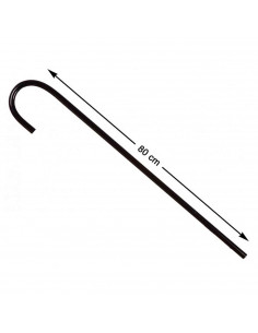 Tradineur - Bastón charlot de 80 cm - Apto para jóvenes y adulto - Complementos para carnaval, halloween y celebraciones - Color 2