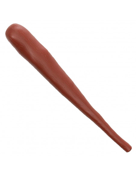 Tradineur - Maza cavernícola - Apto para niños - Accesorio para disfraces en carnaval, Halloween u otras celebraciones. - 49 cm