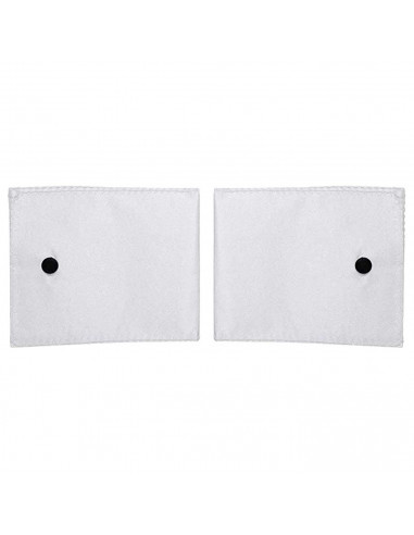 Tradineur - Set 3 piezas de disfraz de conejita - Color blanco y negro, complemento para carnaval, halloween y celebraciones. -