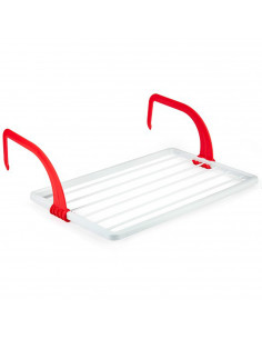 Tradineur - Tendedero plegable de resina para radiador - 3 metros de tendido - Fabricado en España - Soporte para tender ropa (B