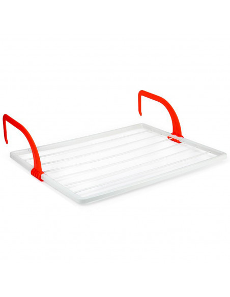 Tradineur - Tendedero plegable para radiador, resina - 4 metros de tendido - Fabricado en España - Soporte para tender ropa (Bla