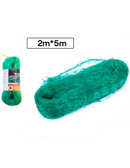 Tradineur - Malla anti pájaros de plástico, red de protección contra animales, aves, proteger frutas, plantas, árboles, jardín,