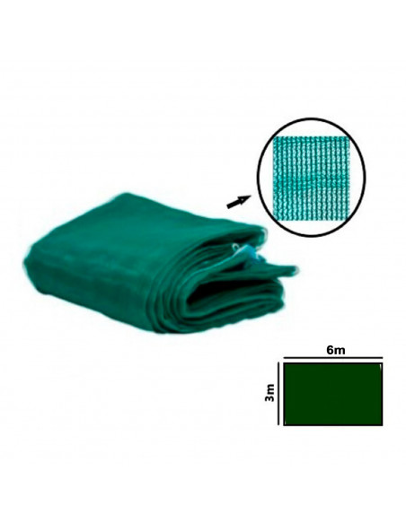 Tradineur - Malla para recogida de aceitunas, polietileno de alta densidad, red de recolección de frutos, resistente y duradera,