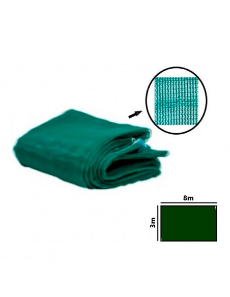 Tradineur - Malla de recogida de aceitunas, polietileno de alta densidad, red de recolección de frutos, resistente y duradera, l