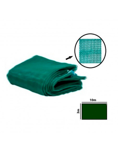 Tradineur - Malla para recogida de aceitunas, polietileno alta densidad, red de recolección de frutos, resistente y duradera, li