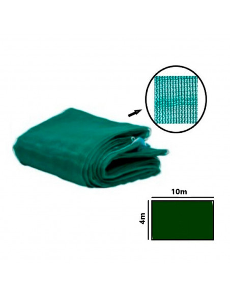 Tradineur - Malla para recogida aceitunas, polietileno de alta densidad, red de recolección de frutos, resistente y duradera, li