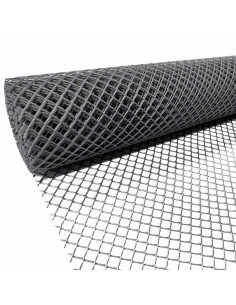 Tradineur - Rollo de malla de plástico Hexagonal, valla, cierre de alambre, cercar jardín, gallinero, finca, alta resistencia (G