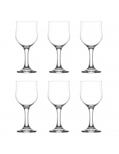 Tradineur - Set de 6 copas de cristal, modelo Nevakar, servir vino, champán, cócteles, elegantes, aptas para lavavajillas, celeb 2