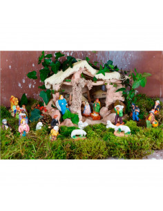 Tradineur - Pack de 4 bolsas de musgo navideño decorativo para belén, adornos, detalles para nacimiento, pesebre, 30 gramos 2