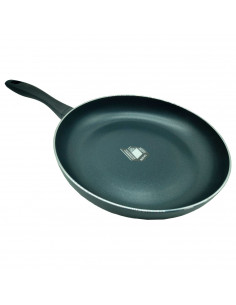 Tradineur - Sartén de inducción rápida antiadherente - Incluye mango de silicona - Apto para inducción, gas, electricidad y vitr