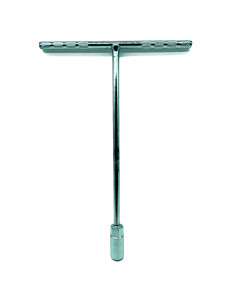 Tradineur - Llave Hexagonal de 11 mm - Fabricado en Acero - Forma de T - Herramienta de garage, Reparación de Neumático 2