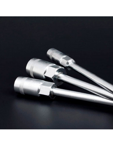 Tradineur - Llave Hexagonal de 14 mm - Fabricado en Acero - Forma de T - Herramienta de garage, Reparación de Neumático