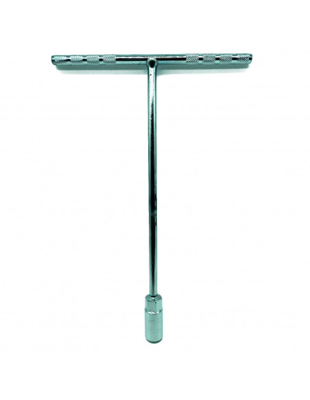 Tradineur - Llave Hexagonal de 15 mm - Fabricado en Acero - Forma de T - Herramienta de garage, Reparación de Neumático