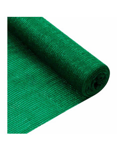 Tradineur - Rollo de malla de sombreo tupida, cierre de ocultación de 120 g/m2, alta resistencia, tela para cercar jardines, fin