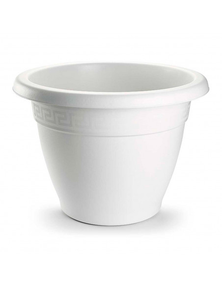 Tradineur - Maceta Redonda "Terracota" - Fabricado en Plástico - Macetero apto para Exterior e Interior del hogar - Ø 35 cm - Co