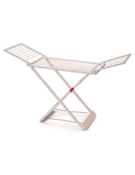 Tradineur - Tendedero plegable de resina con 20 metros espacio de tendido - Soporte para tender ropa, interior o exterior - 180