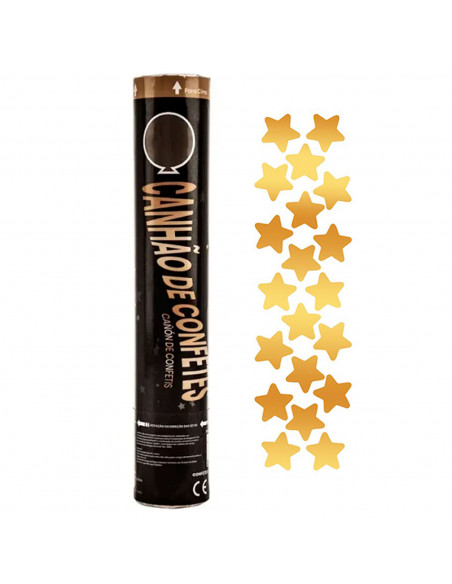 Tradineur - Pack de 2 cañones de confeti de aire comprimido, popper, cracker de confetti, cumpleaños, bodas, fiestas, celebracio