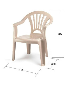 Tradineur - Silla infantil Modelo Tipi - Fabricado en España - Ligera y fácil de transportar - Ideal para jugar, leer y dibujar 2