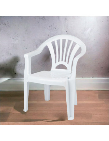 Tradineur - Silla infantil Modelo Tipi - Fabricado en España - Ligera y fácil de transportar - Ideal para jugar, leer y dibujar