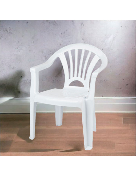 Tradineur - Silla infantil Modelo Tipi - Fabricado en España - Ligera y fácil de transportar - Ideal para jugar, leer y dibujar