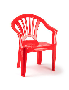 Tradineur - Silla infantil Modelo Tipi - Fabricado en España - Ligera y fácil de transportar - Ideal para jugar, leer y dibujar