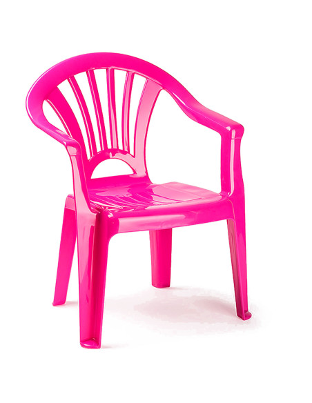 Tradineur - Silla infantil Modelo Tipi - Fabricado en España - Ligera y fácil de transportar - Ideal para jugar, leer y dibujar