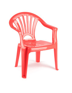 Tradineur - Silla infantil Modelo Tipi - Fabricado en España - Ligera y fácil de transportar - Ideal para jugar, leer y dibujar