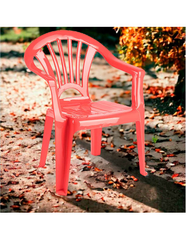 Tradineur - Silla infantil Modelo Tipi - Fabricado en España - Ligera y fácil de transportar - Ideal para jugar, leer y dibujar