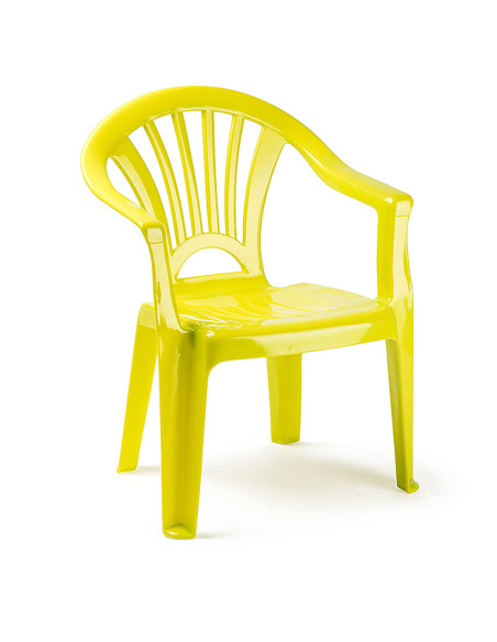 Tradineur - Silla infantil Modelo Tipi - Fabricado en España - Ligera y fácil de transportar - Ideal para jugar, leer y dibujar