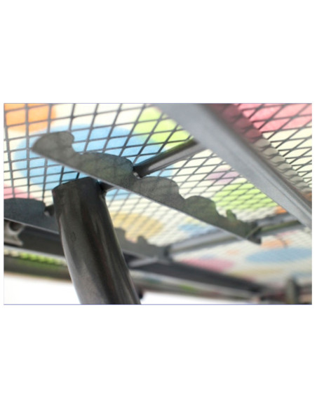 Tradineur - Tabla de Planchar Plegable - Fabricada en Madera - Soporte para plancha y patas metálicas antideslizantes - 42 x 120