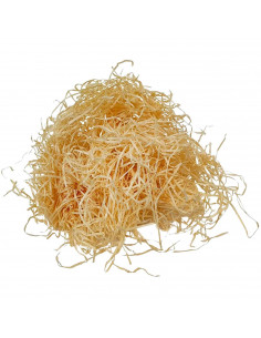 Tradineur - Bolsa de Virutas de Madera para belén - 500 G - Accesorio para decoración en el nacimiento - Ideal para los últimos