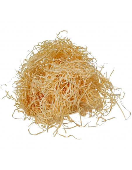Tradineur - Bolsa de Virutas de Madera para belén - 500 G - Accesorio para decoración en el nacimiento - Ideal para los últimos