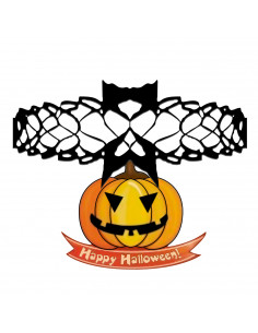 Tradineur - Pack de 2 Guirnaldas de Calabazas para Halloween - Longitud de 2 Metros - Decoración de temporada - Adornos para Hal 2