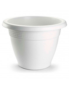 Tradineur - Maceta Redonda "Terracota" - Fabricado en Plástico - Macetero apto para Exterior e Interior del hogar - Ø 50 cm - Co