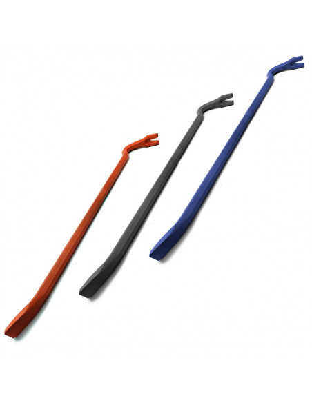 Tradineur - Pata de cabra de 60 cm de longitud, palanca de metal, desencofrador, quitaclavos, color aleatorio