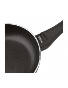 Tradineur - Sartén de aluminio 30 cm, inducción rápida Luxe, sartén clásica antiadherente, apta para todo tipo de cocinas, gas, 2