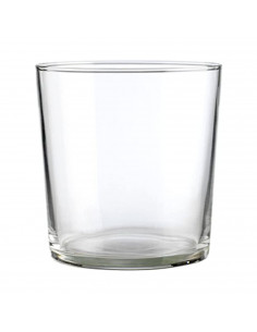 Set de 12 vasos de cristal 35,5 cl, modelo Bodega, pack de 12 vasos para pinta de cerveza 8,3 x 8,8 cm, diseño clásico, resisten 2