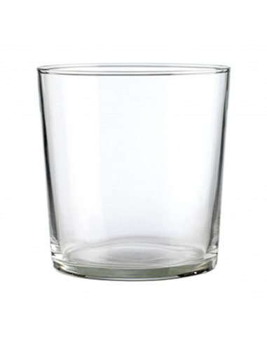 Set de 12 vasos de cristal 35,5 cl, modelo Bodega, pack de 12 vasos para pinta de cerveza 8,3 x 8,8 cm, diseño clásico, resisten