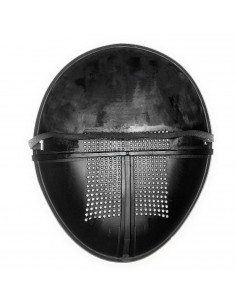 Máscara del soldado calamar, careta de disfraz de personaje, carnaval, halloween, cosplay, 25 x 20,5 cm, adultos, talla única, t 2