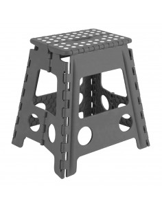 Tradineur - Taburete de plástico infantil plegable, banqueta, asiento de pvc multiusos para niños, escuela, guardería, hogar, 39 2