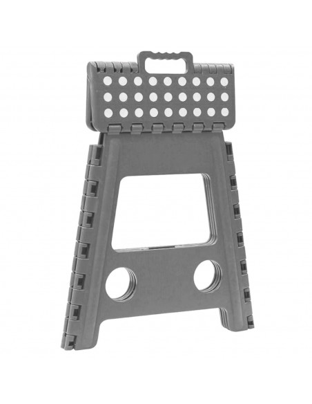 Tradineur - Taburete de plástico infantil plegable, banqueta, asiento de pvc multiusos para niños, escuela, guardería, hogar, 39