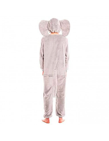 Disfraz de elefante para adultos y jovenes para carnavales, halloween, talla M, color gris