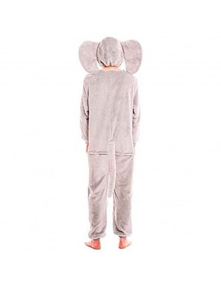 Disfraz de elefante para adultos y jovenes para carnavales, halloween, talla M, color gris