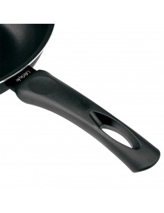 Lifestyle - Sartén de aluminio wok 24 cm, inducción rápida Luxe. Sartén honda antiadherente apta para todo tipo de cocinas, gas, 2