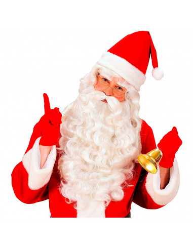 Guantes cortos de poliéster para disfraz, accesorio de carnaval, halloween, cosplay, fiestas, cumpleaños (Rojo, adulto, talla ún