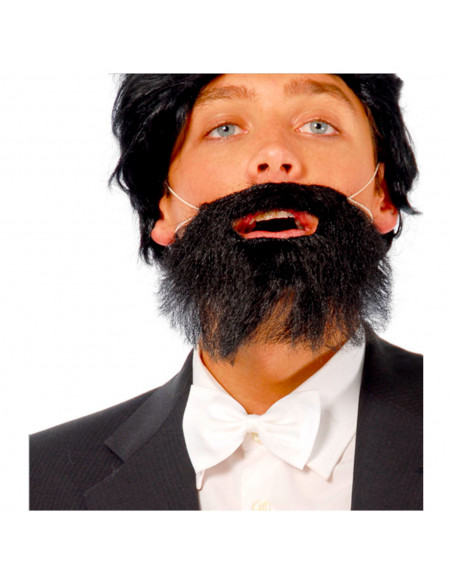 Pajarita de raso para disfraces, 100% poliéster, accesorio de carnaval, halloween, cosplay, fiestas, cumpleaños (Blanco, adulto,