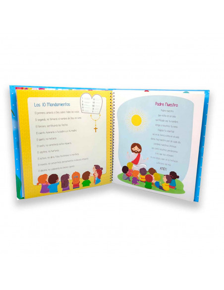 Libro para fotos Primera Comunion de niño en barco, Incluye, detalles de la ceremonia, 7 hojas para dedicatorias entre otros det