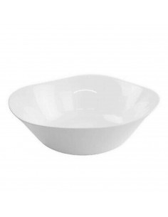 Ensaladera capacidad 1,8 L. ensaladera, recipiente para palomitas, aperitivos, fruta, ligero y resistente. Color blanco. Diametr 2