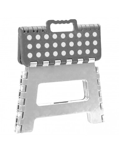 Tradineur - Taburete de pvc infantil plegable, banqueta, asiento multiusos de plástico resistente, niños, escuela, guardería, ho